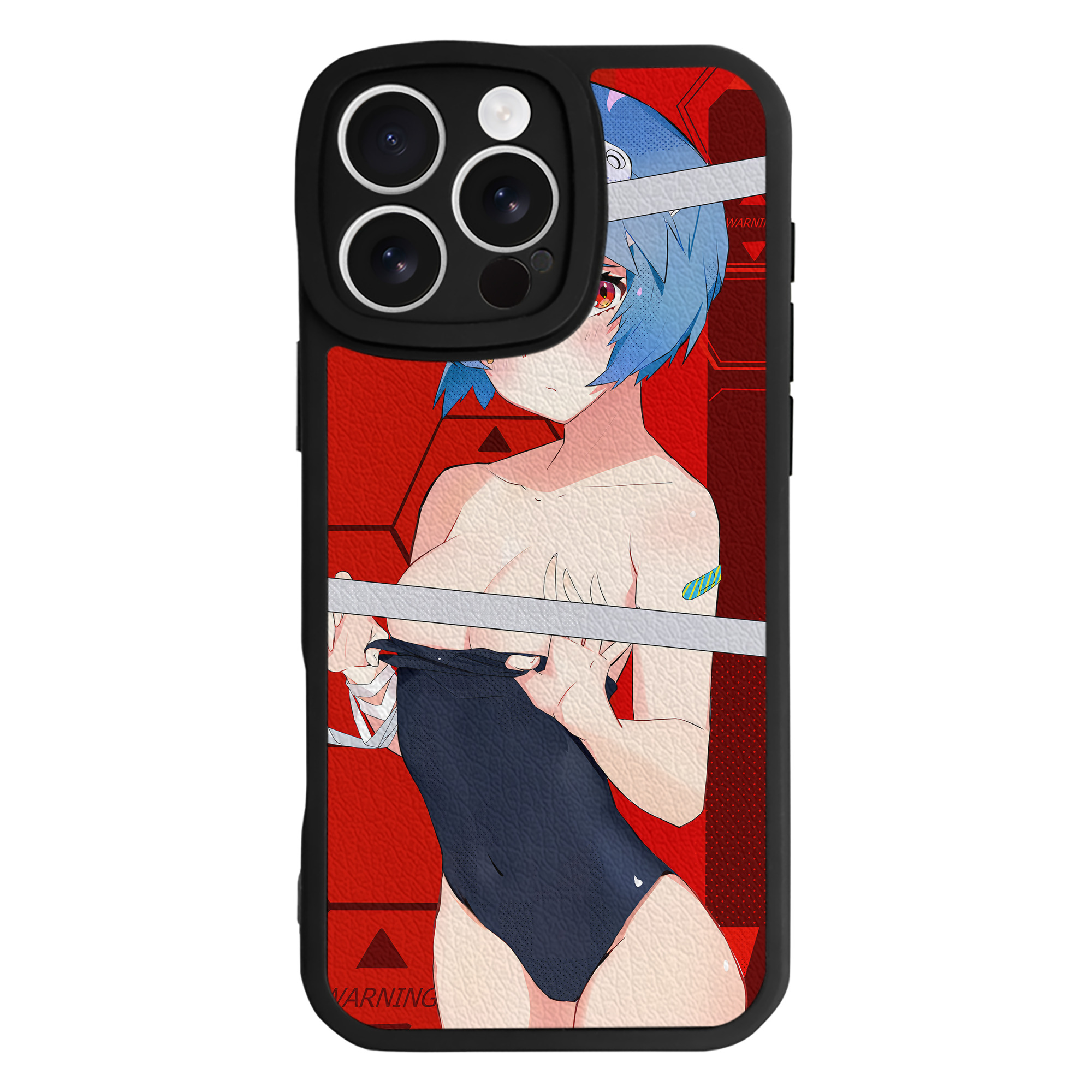 （画像用） EVA 新世紀エヴァンゲリオン 【iPhone 16シリーズ対応】シリコンスマホケース（レザー調） 材質：シリコン